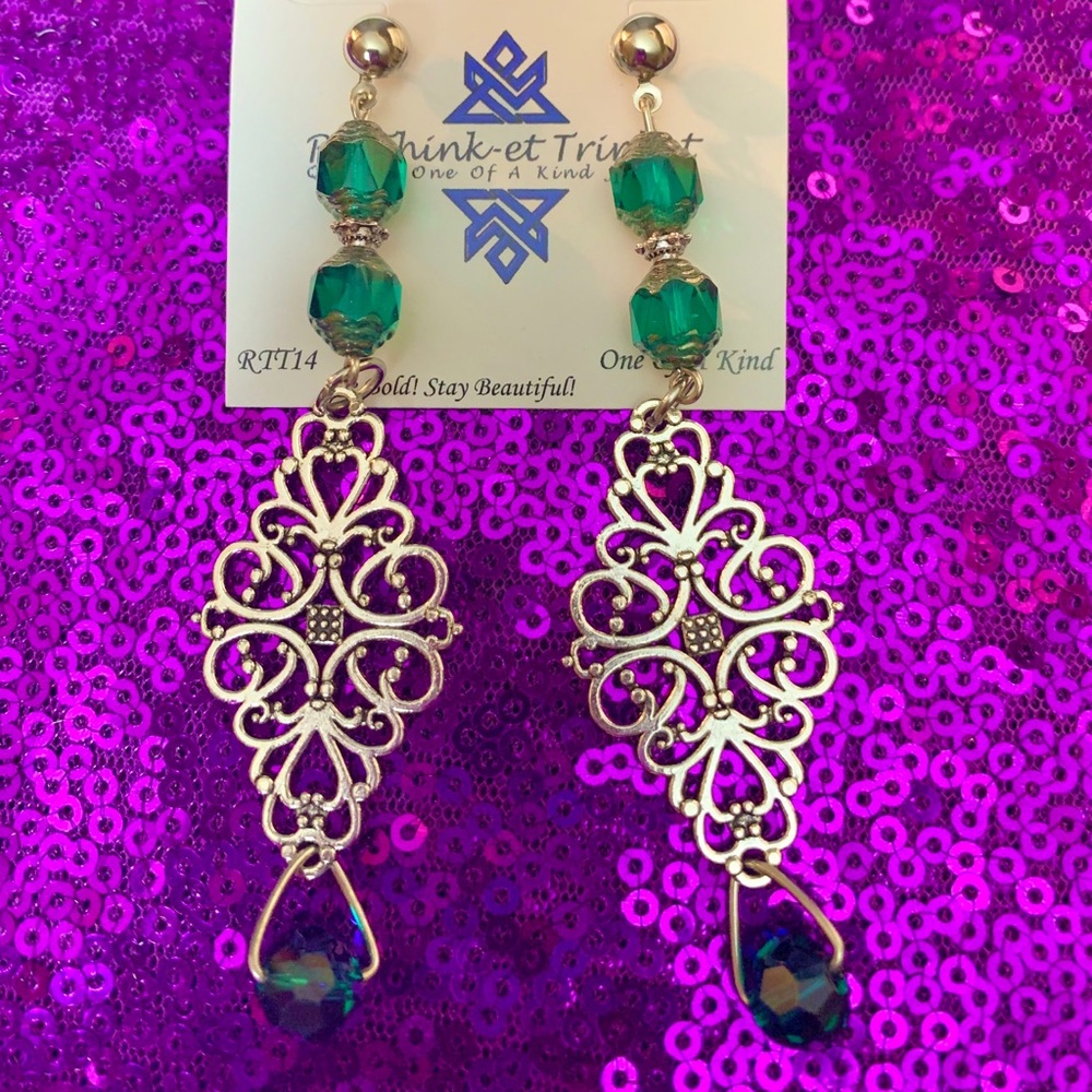 ReThinket Trinket Hanging Earrings